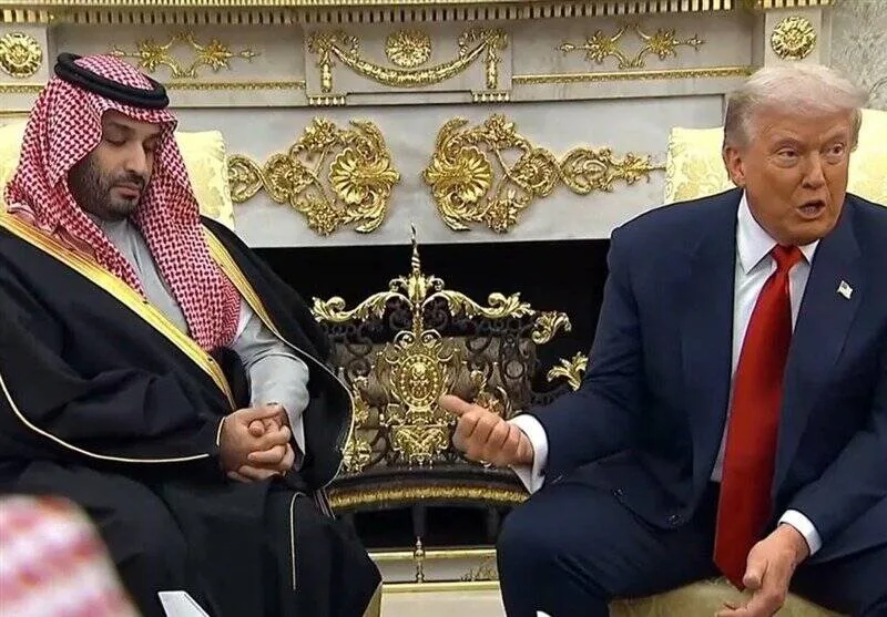 اثر جدید کارتونیست سوری درباره وابستگی عربستان به آمریکا