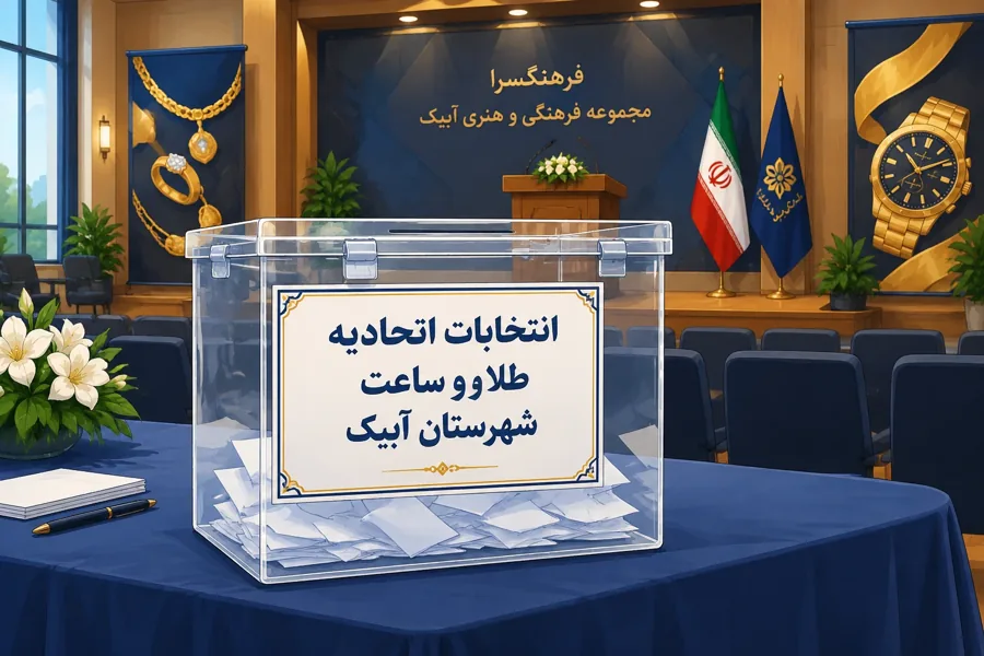 رئیس اتحادیه طلا و ساعت آبیک ابقا شد