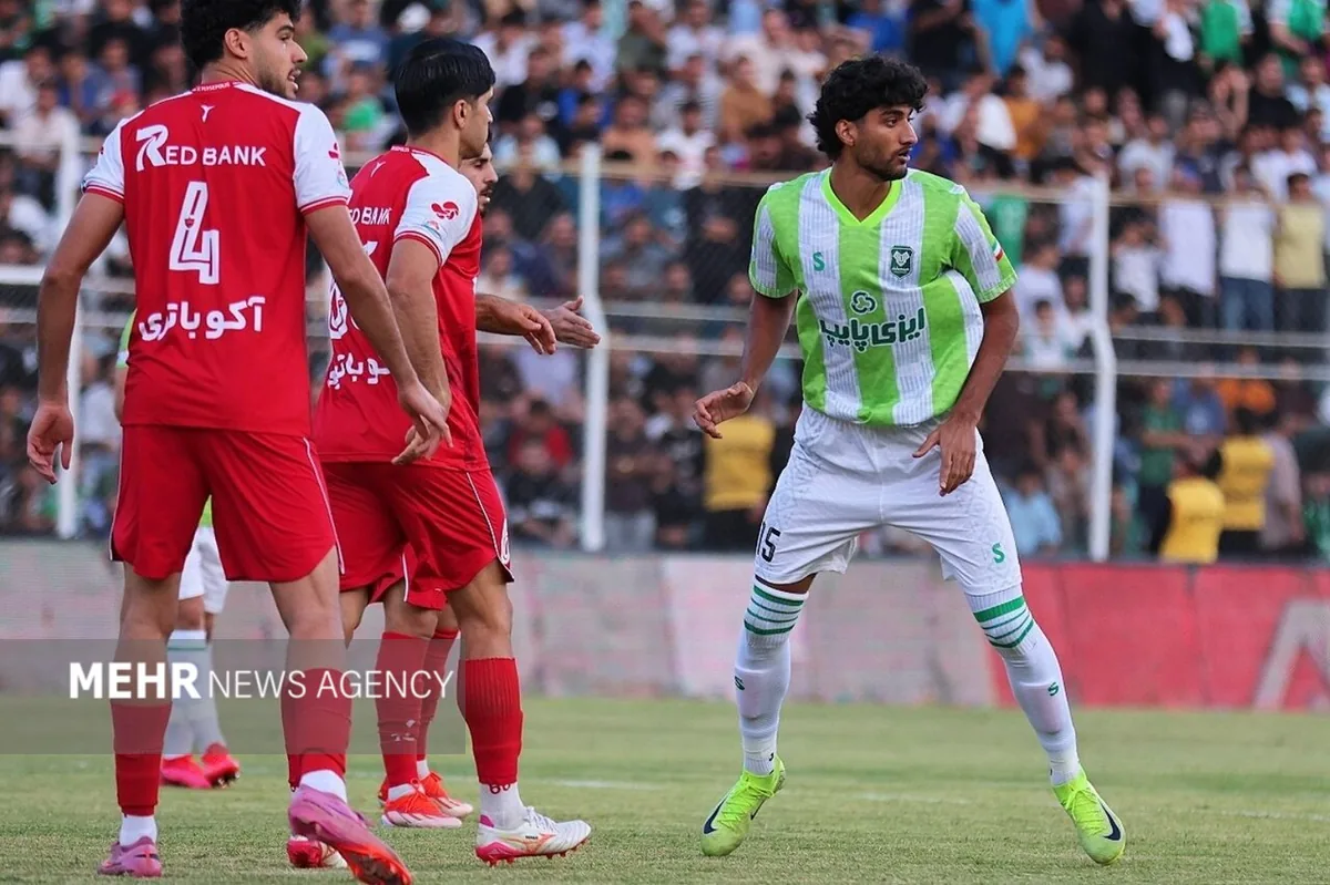 پرسپولیس بدون گل به صدر رسید؛ یک نفر مانع باخت خیبر شد