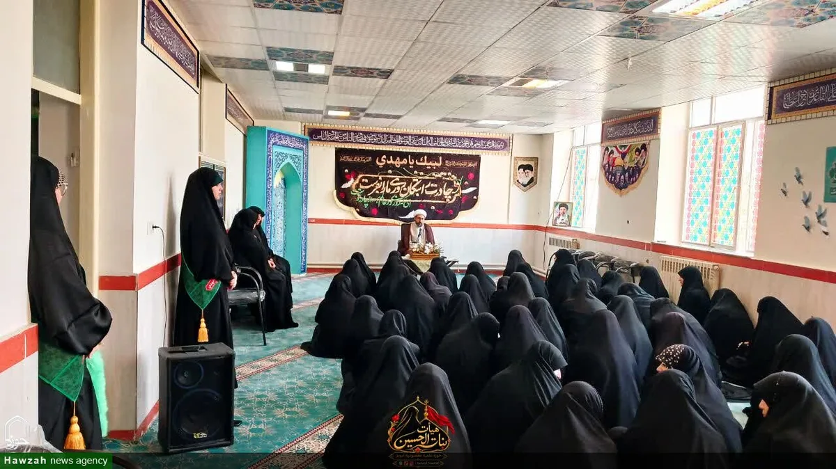 طنین نوای فاطمی در مدرسه علمیه معصومیه تبریز