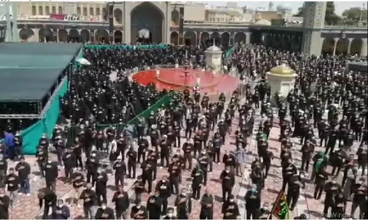 عزاداری فاطمیه اول در حرم حضرت معصومه (س) برگزار میشود