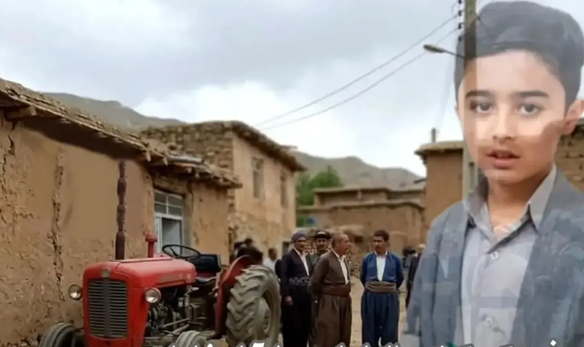 مرگ تلخ مارتیا ۹ ساله پس از برخورد با تراکتور در کردستان