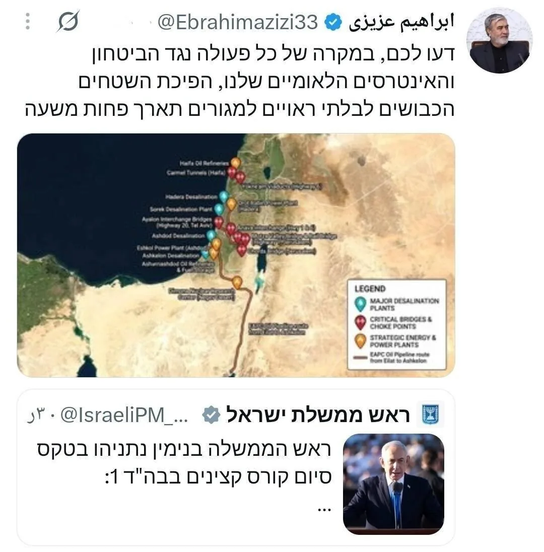 اسرائیل را کمتر از یک ساعت غیر مسکونی می‌کنیم!