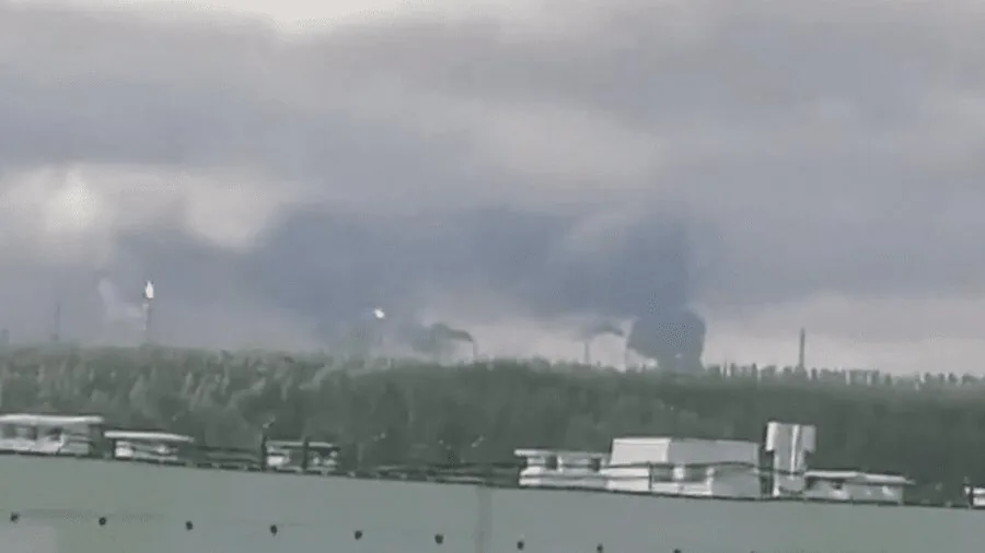 حمله گسترده به شهر مهم روسیه | ببینید
