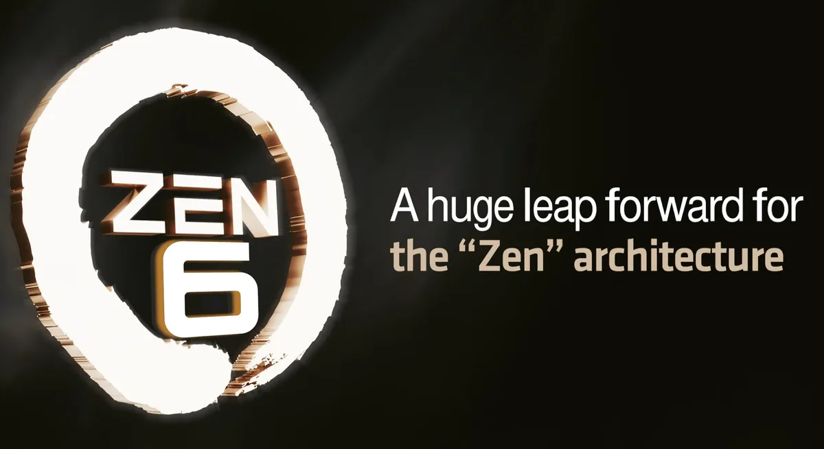 معماری AMD Zen 6 نسبت به نسل قبل تا ۲۴ درصد عملکرد بهتری بهازای هر کلاک ارائه میدهد