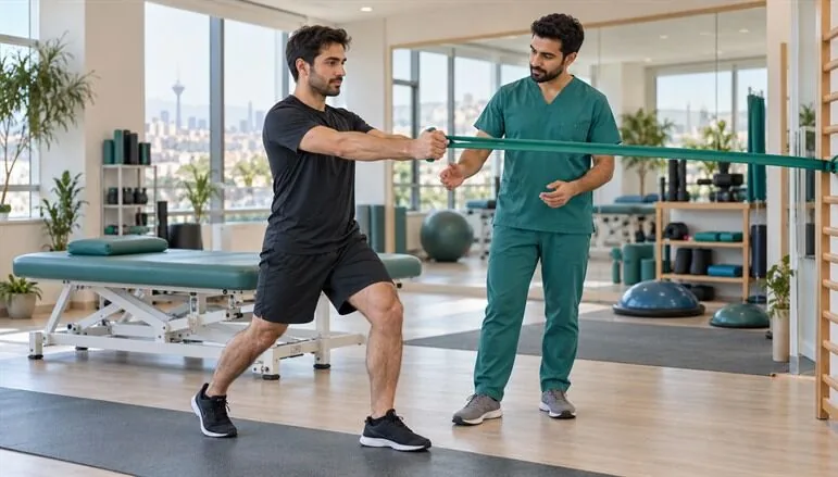 کلینیک فیزیوتراپی ورزشی تهران | 5 مرکز در تهران