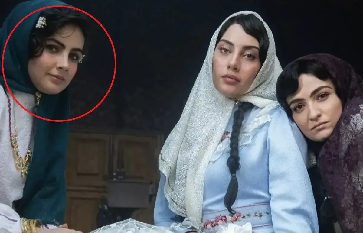 عکس زیبا و تماشایی فرزانه فرنام، بازیگر نقش خجسته در سریال بامداد خمار