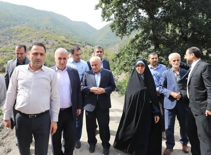 از راه‌های روستایی تا تأمین آب پایدار؛ دستاوردهای سفر استاندار مازندران به چهاردانگه