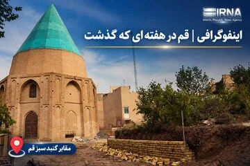 اینفوگرافی| قم در هفته‌ای که گذشت