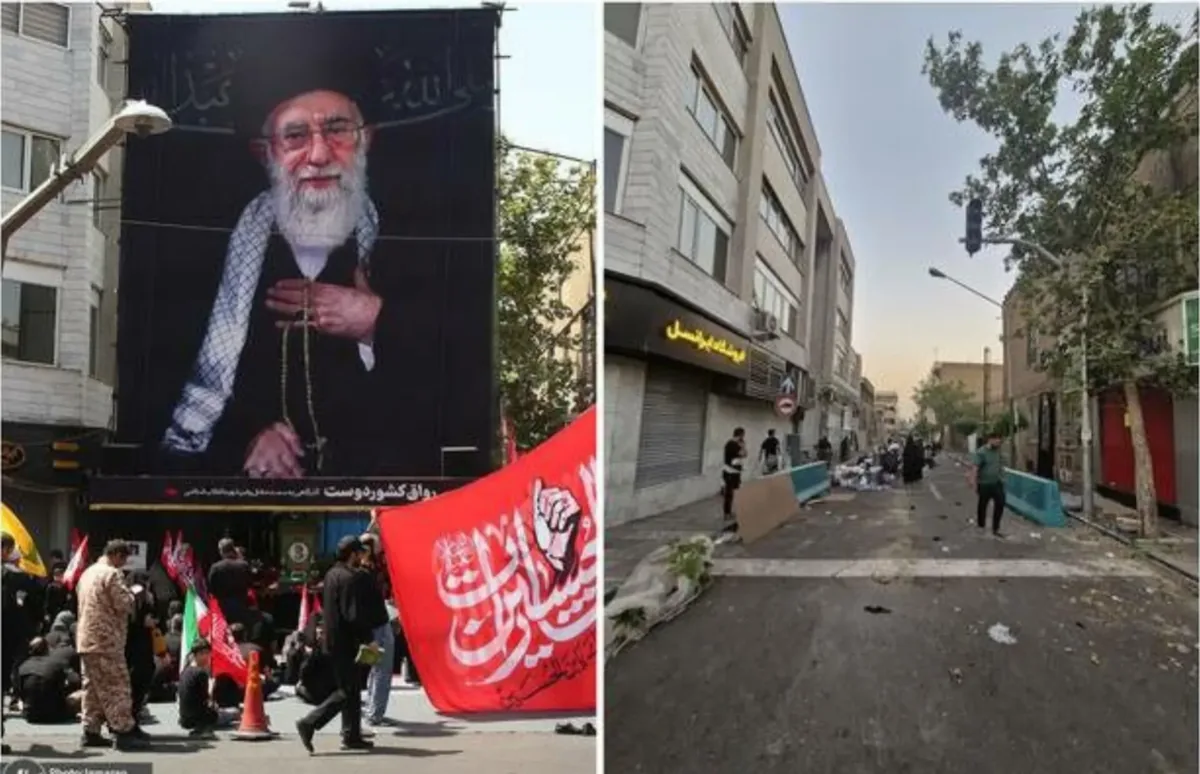 «رواق کشور دوست» به دلیل حضور جمعی از کفن‌پوشان تعطیل شد/ یکی از برگزارکنندگان مراسم: این گروه، با سر دادن شعار‌های تند علیه مسئولان، باعث بر هم خوردن فضای حضور عموم مردم شدند / هر چقدر با خواهش از آن‌ها خواسته شد که حرمت این مکان حفظ شود و به تحصن پایان دهند، نتیجه‌ای حاصل نشد