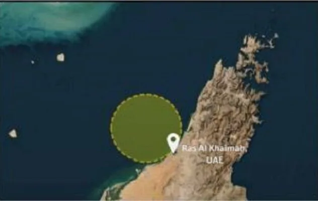 چند کشتی در سواحل امارات پیام ترک محل را دریافت کردند