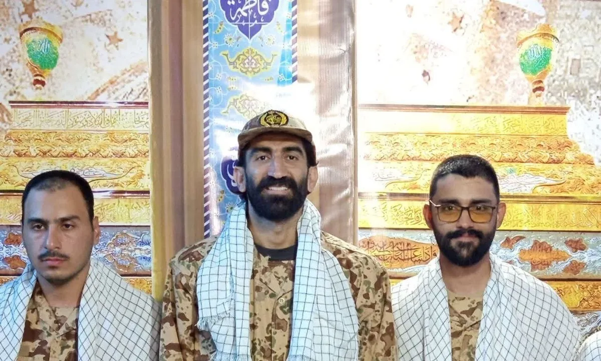 بیرانوند در لباس سربازی