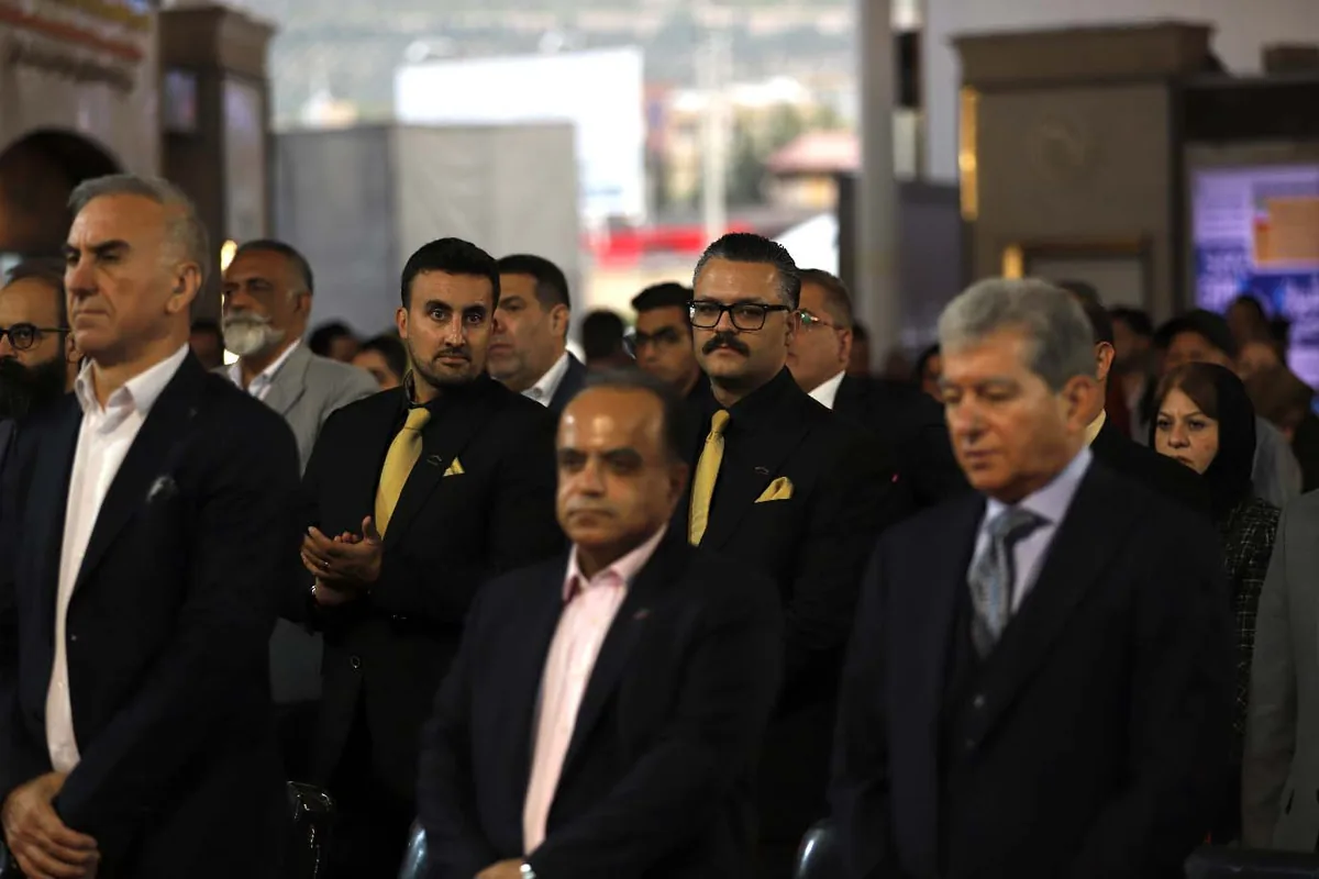 سهراب سجادپور مدیرعامل ضرابخانه در مراسم افتتاحیه