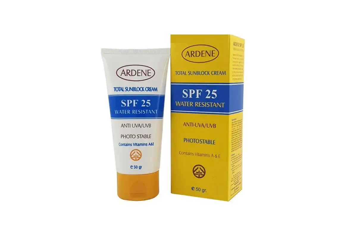 کرم ضد آفتاب صورت SPF25 آردن برای پوست چرب