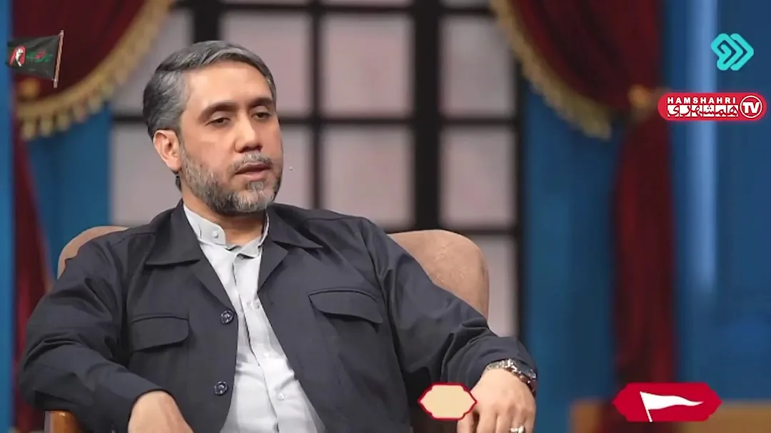 ببینید | افشای محل پناهگاه رهبر شهید انقلاب روی آنتن زنده تلویزیون