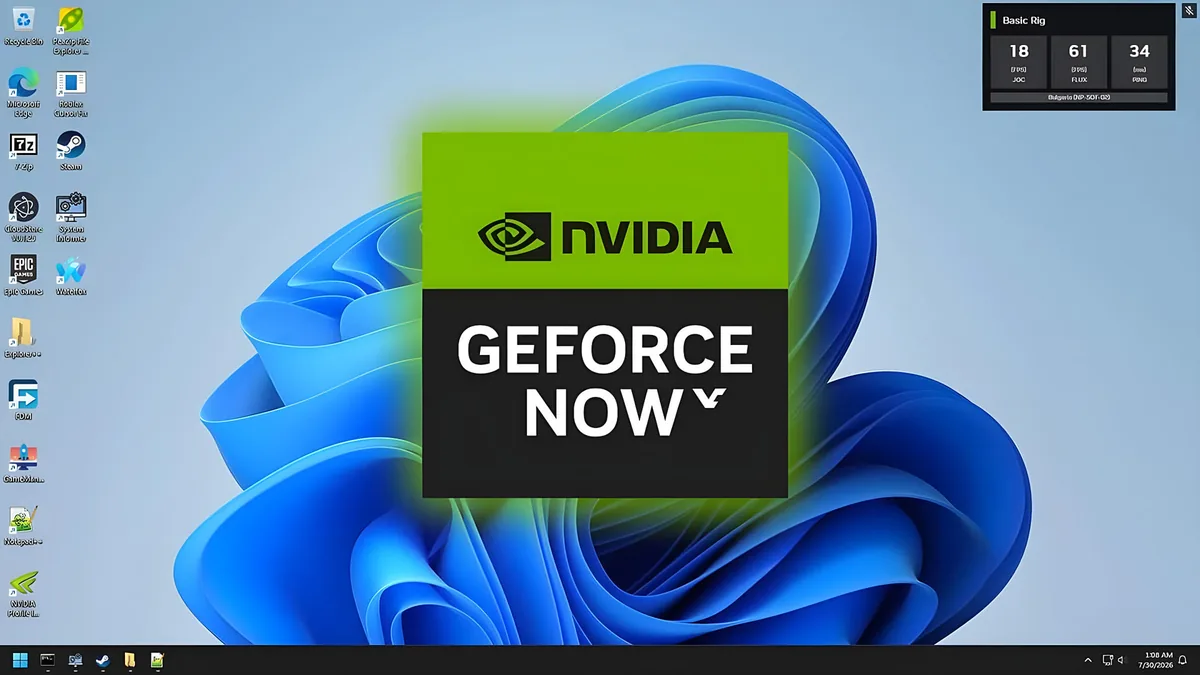 تحول در گیمینگ ابری؛ دسترسی کامل به دسکتاپ ویندوز در GeForce Now ممکن شد