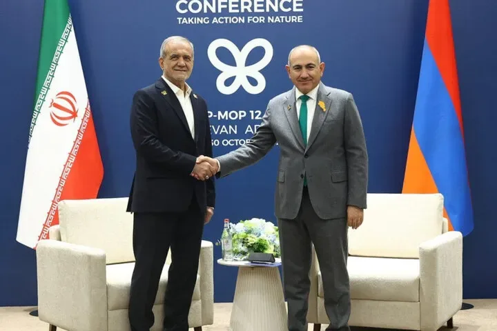 دیدار پزشکیان با نخست وزیر ارمنستان