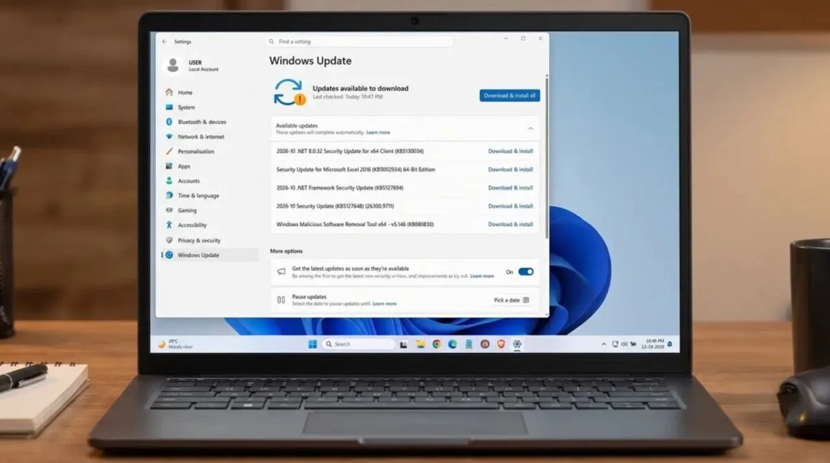 به‌روزرسانی KB5127648 ویندوز ۱۱ مشکلات صفحه سیاه و صدا را رفع می‌کند 