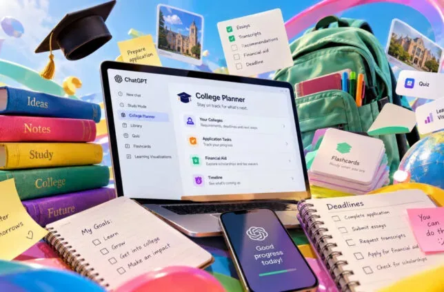 ابزار College Planner برای ChatGPT معرفی شد؛ مدیریت مراحل اپلای و پذیرش در دانشگاهها