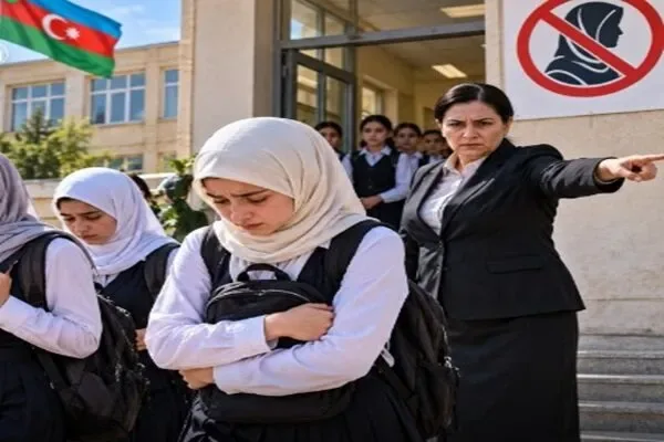 گسترش اعتراضات به ممنوعیت حجاب در مدارس جمهوری آذربایجان