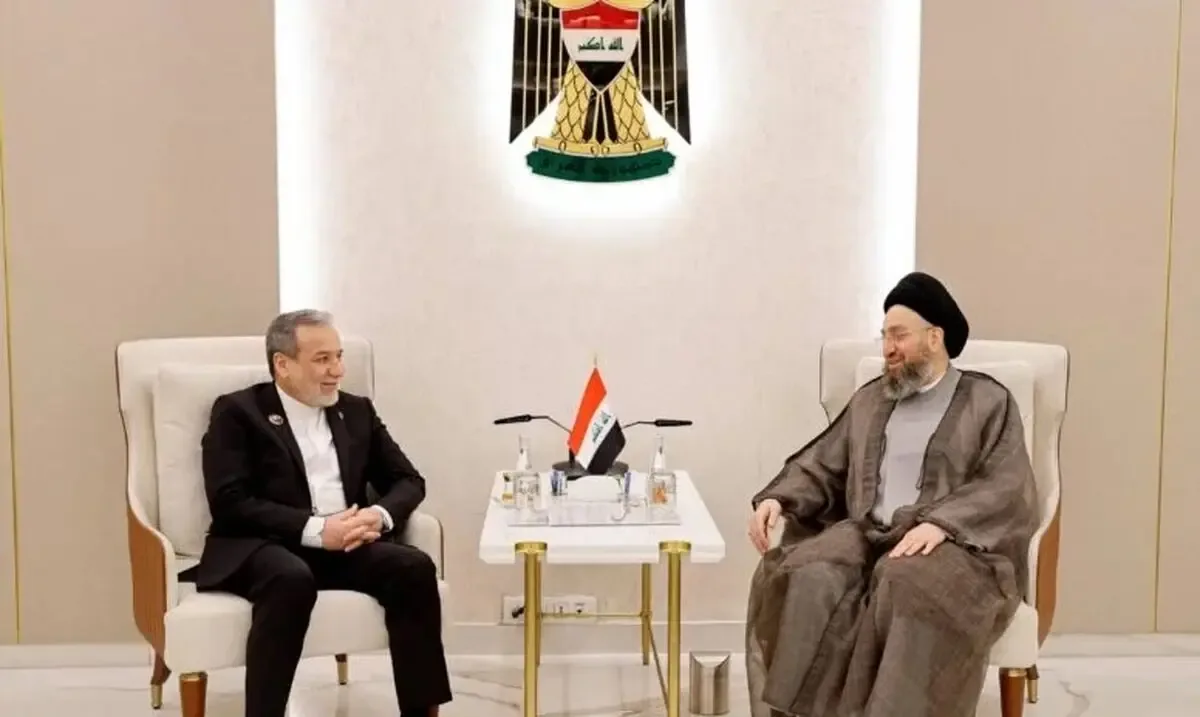 رهبر جریان حکمت ملی عراق در دیدار عراقچی: حلوفصل بحرانها باید از مسیر گفتگو و تفاهم دنبال شود