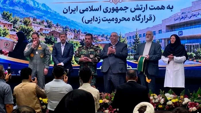 استاندار اصفهان: ارتش در اوج دشواری‌ها، آرزوی نوسازی بیمارستان الزهرا(س) را محقق کرد