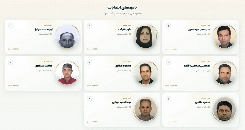 انتخابات اتحادیه طلا گنبد کاووس