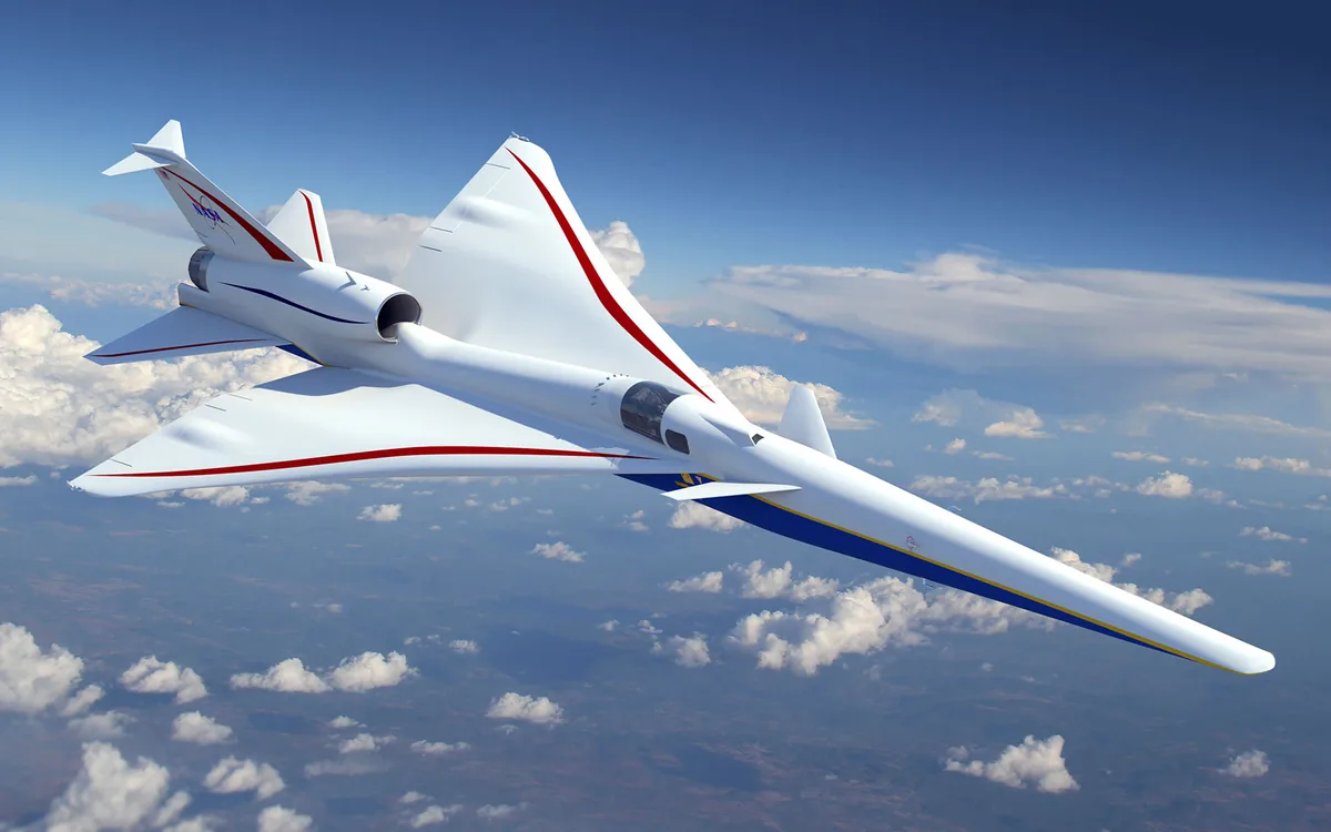 هواپیمای مافوق صوت X-59 ناسا در آزمایشی مهم به سرعت ۱.۴ ماخ رسید | دیجینوی