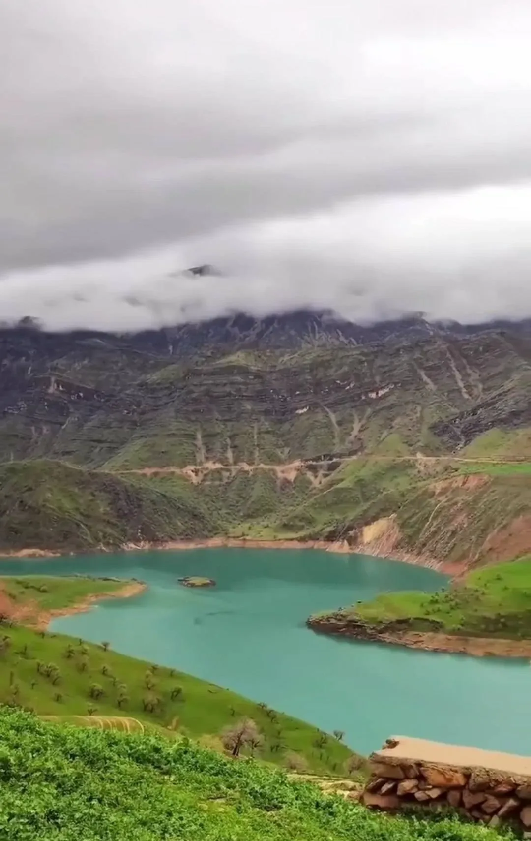 عکس: قابی چشم نواز از طبیعت دهکده زارس در خوزستان
