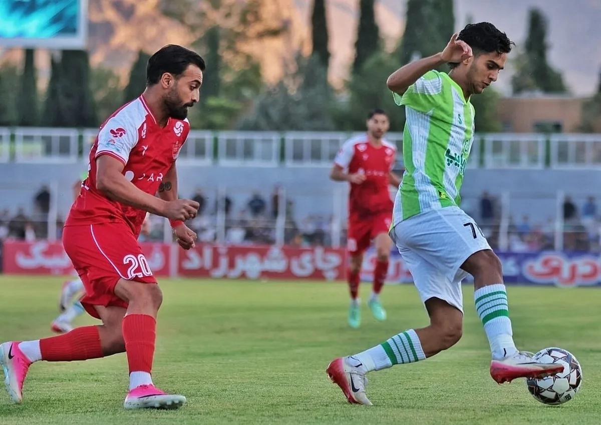پرسپولیس با توقف مقابل خیبر به صدر جدول رفت