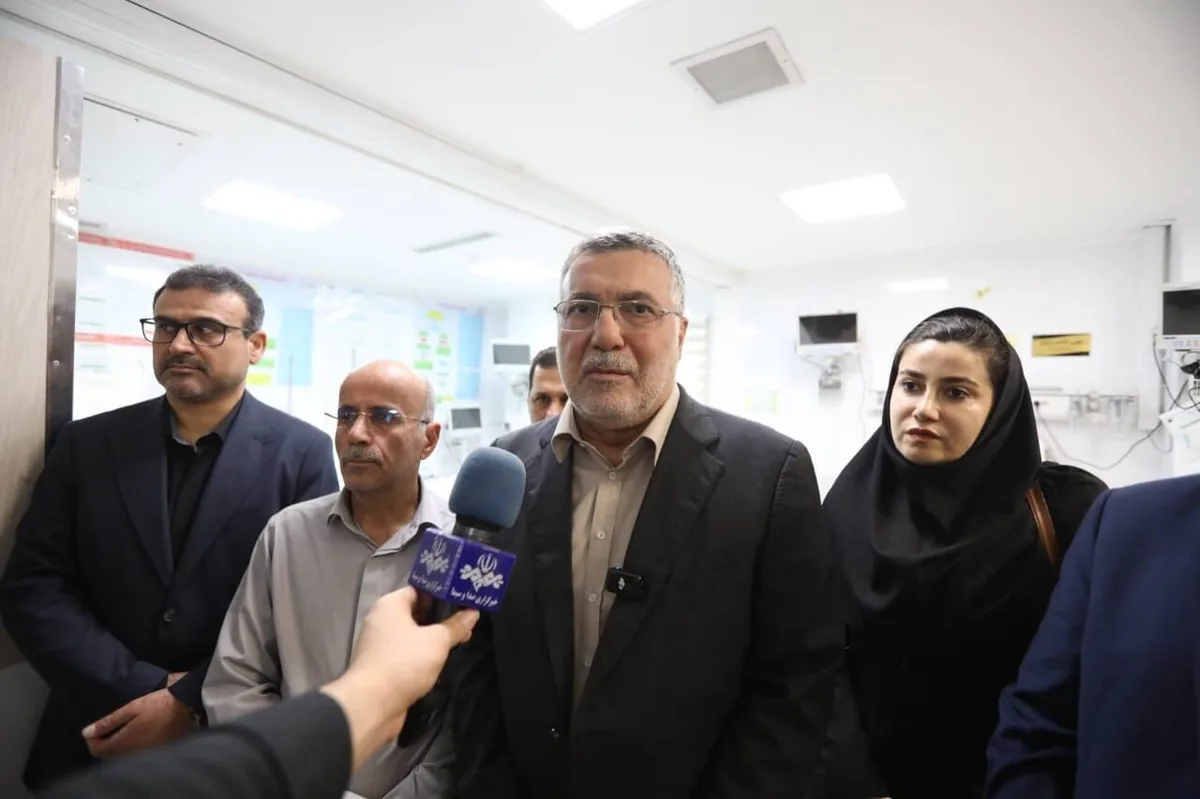 وزیر بهداشت: تکمیل مرکز قلب و شیمی درمانی بیمارستان لامرد در دستور کار است
