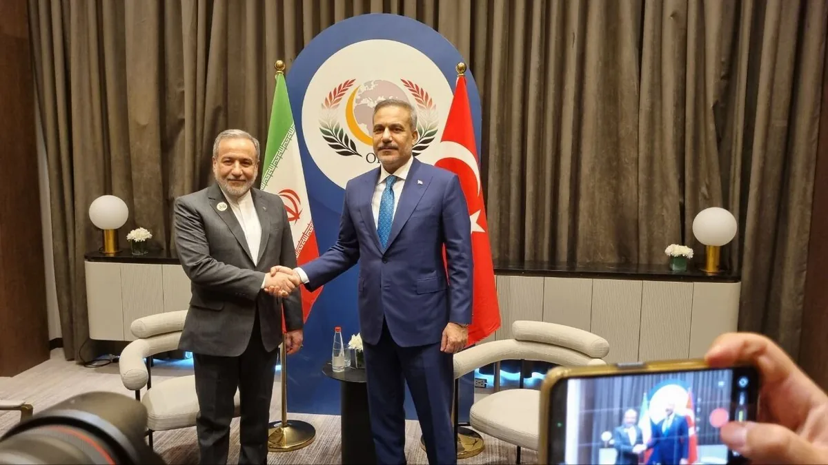 دیدار وزرای خارجه ایران و ترکیه در بغداد