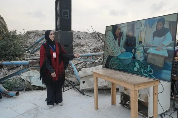فیلمسازان زن غزه درد را تصویر می‌کنند؛ زنان از مرگ زندگی می‌سازند