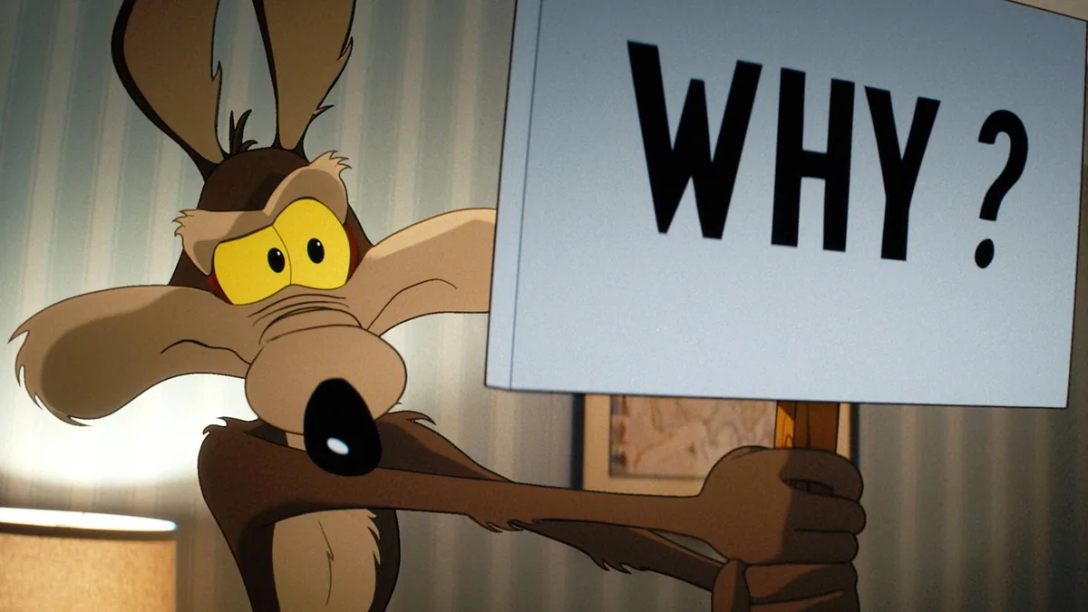 نقد فیلم Coyote Vs Acme | کایوت و میگ‌میگ دوئل تا دادگاه