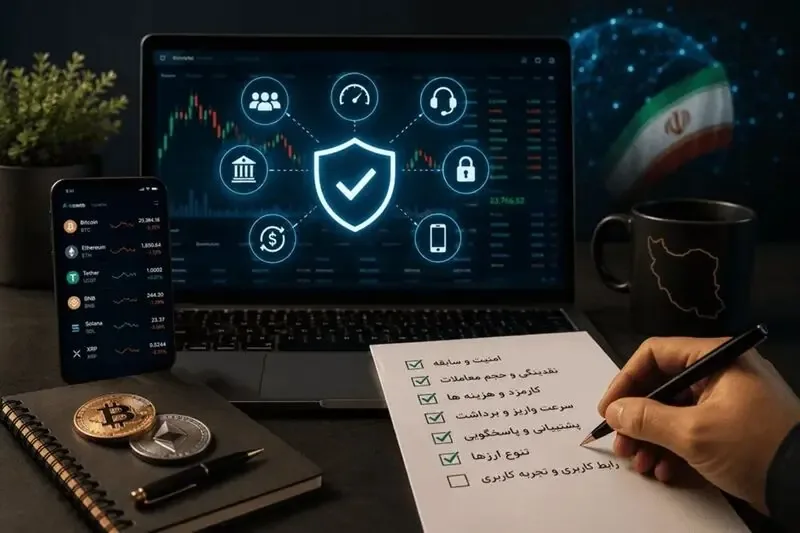 صرافی ارز دیجیتال ایرانی