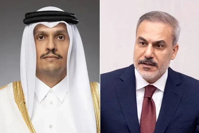 تماس تلفنی آل ثانی با فیدان/ محور رایزنی وزرای خارجه قطر و ترکیه چه بود؟