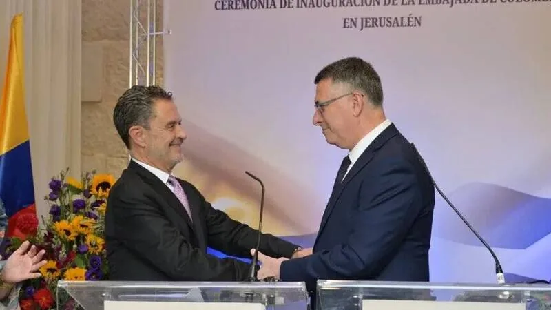 کلمبیا سفارت خود را در قدس افتتاح کرد