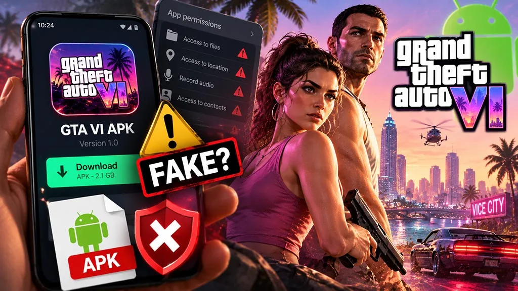 آیا فایل GTA VI APK برای اندروید واقعی است؟