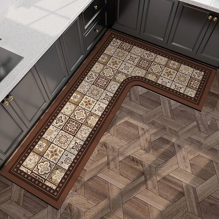 فرش مناسب کابینت طوسی