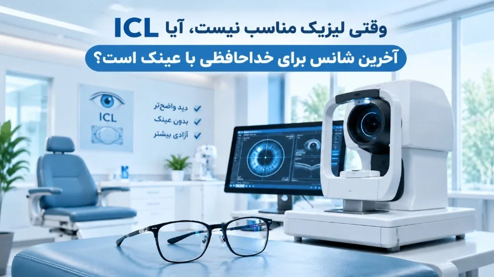وقتی لیزیک مناسب نیست، آیا ICL آخرین شانس برای خداحافظی با عینک است؟