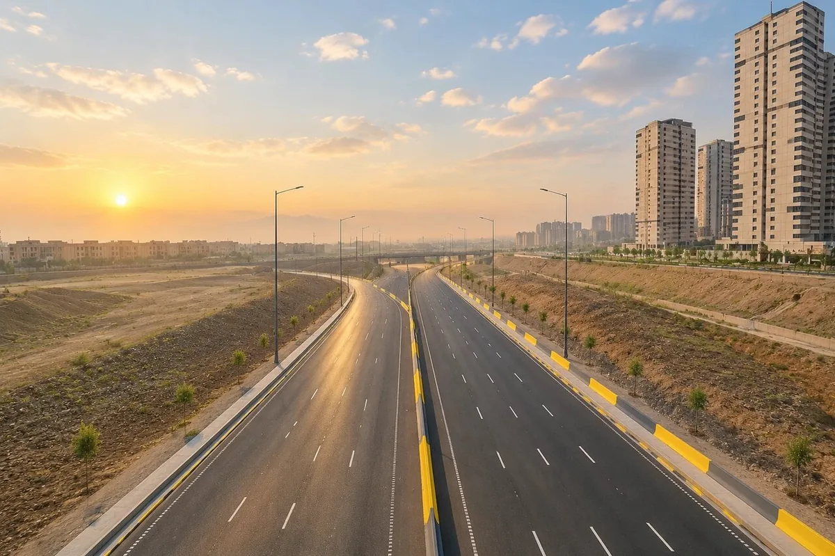 افتتاح مسیر جدید کمربندی در غرب پایتخت