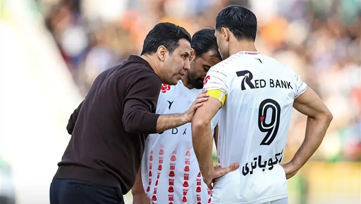 تارتار: اخراج بازیکن مس به برد ۳ بر صفر پرسپولیس کمک کرد