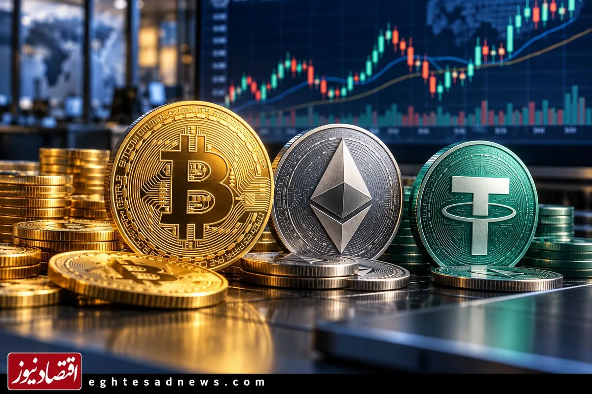 قیمت تتر، بیتکوین و اتریوم امروز پنجشنبه ۷ آبان ۱۴۰۵؛ تتر ۲۷۱ هزار و ۱۰۰ تومان، بیتکوین ۸۱ هزار و ۷۳۶ دلار و اتریوم ۲ هزار و ۳۶۳ دلار و ۳۷ سنت