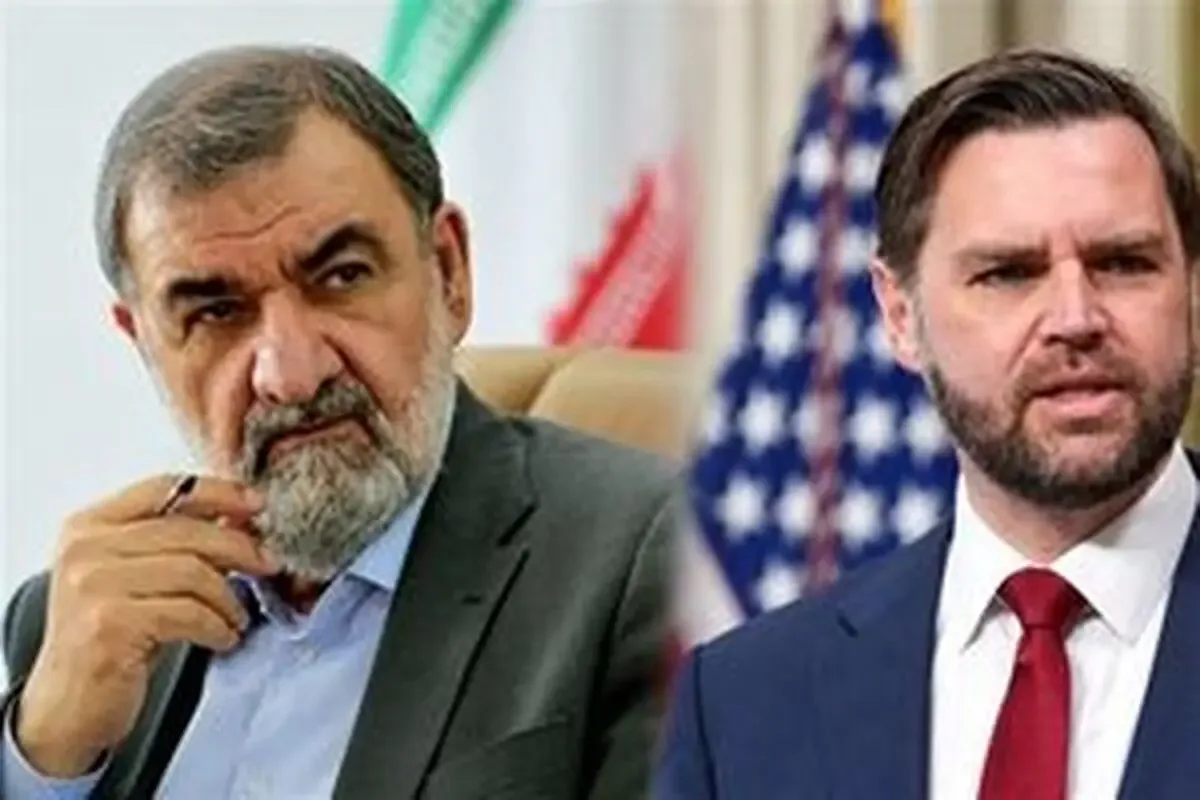 خبری مهم درباره نامه جی دی ونس به محسن رضایی