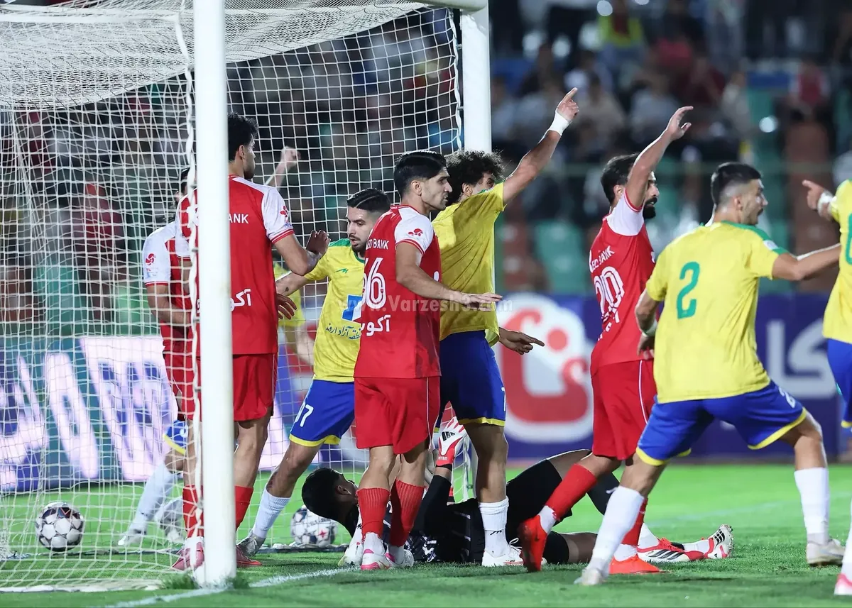 پرسپولیس با ضرب و زور از نفت گل خورد! (عکس)