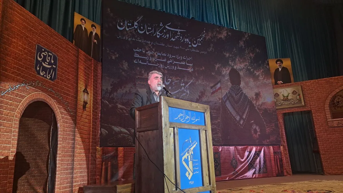 رییس سازمان بسیج ورزشکاران: گلستان نماد همبستگی و همزیستی در کشور است