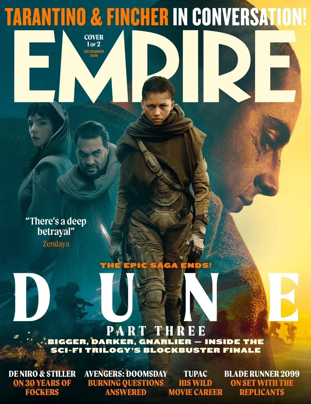 تصاویر رسمی جدیدی از Dune: Part Three با حضور تیموتی شالامی و زندایا منتشر شد | گیمفا
