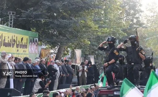 جلوه ای از رزمایش جان فدایان ایران در رشت+عکس