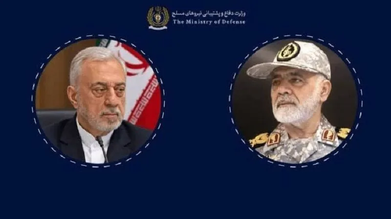 دیدار وزیر پیشنهادی دفاع با رئیس ستادکل نیروهای مسلح