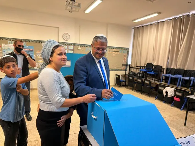 آغاز انتخابات اسرائیل (+عکس)